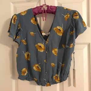 June & Hudson crop top
